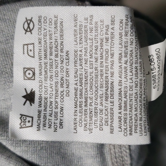 Nike Chicago Bears Off The Shoulder Woman's Long Sleeve  Shirt Gray Size Large - Picture 10 of 15